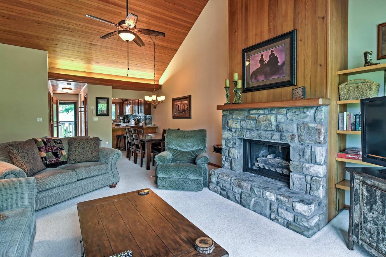 Beech Mountain Condo With Balcony, Walk To Resort! Εξωτερικό φωτογραφία