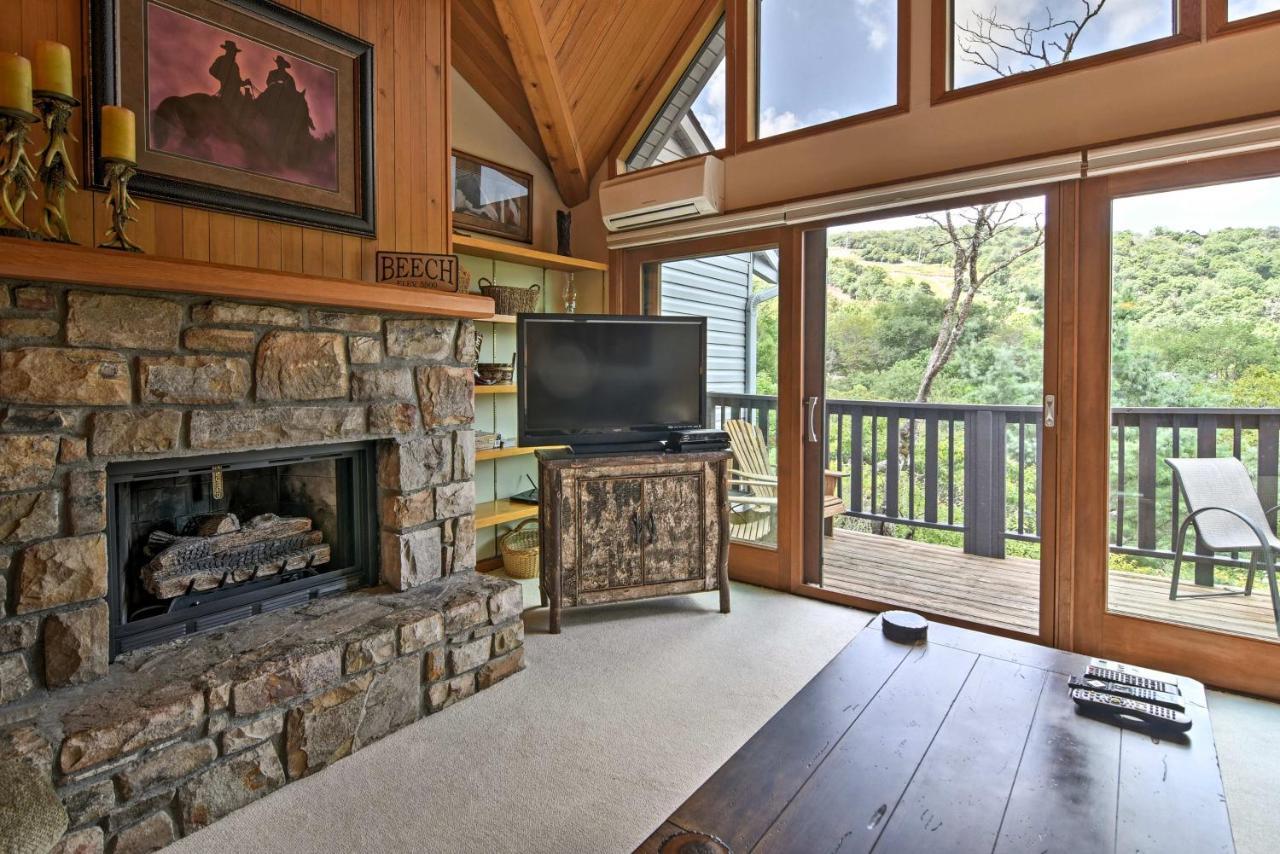 Beech Mountain Condo With Balcony, Walk To Resort! Εξωτερικό φωτογραφία