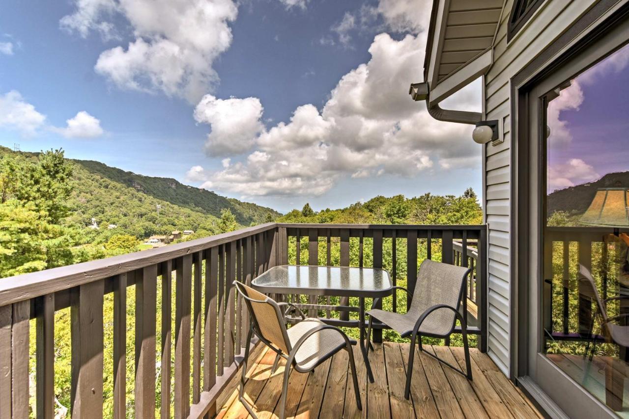Beech Mountain Condo With Balcony, Walk To Resort! Εξωτερικό φωτογραφία