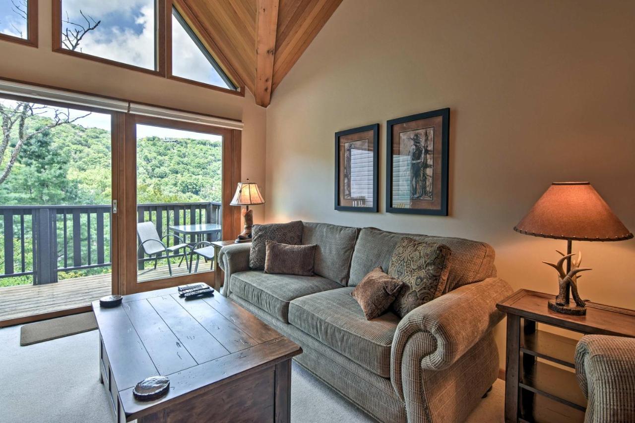 Beech Mountain Condo With Balcony, Walk To Resort! Εξωτερικό φωτογραφία