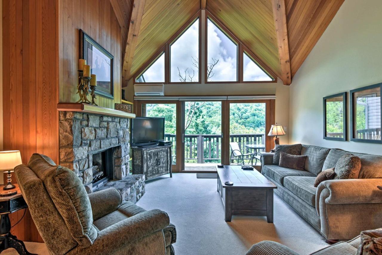 Beech Mountain Condo With Balcony, Walk To Resort! Εξωτερικό φωτογραφία